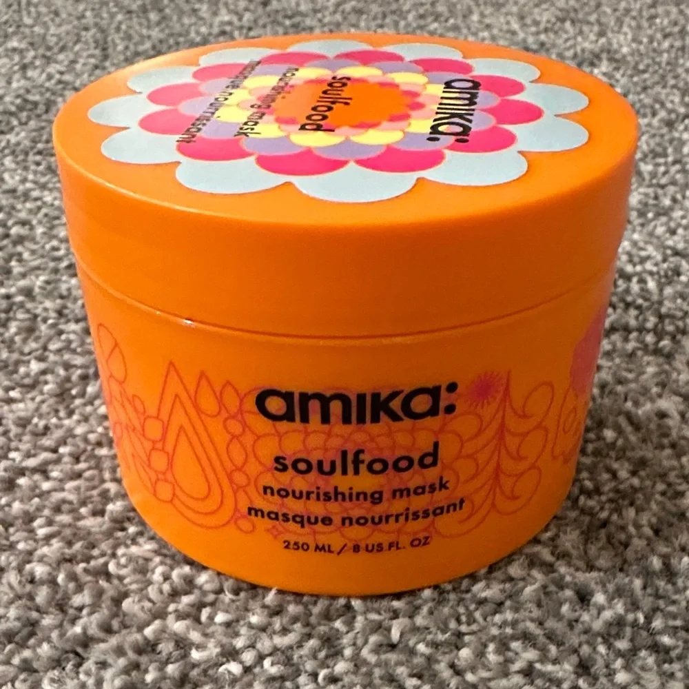 Amika Soulfood Nourishing Mask in Bright Orange